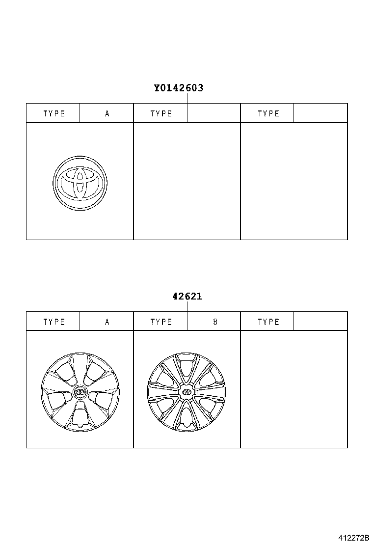 42602-52290 CAP, WHEEL product image