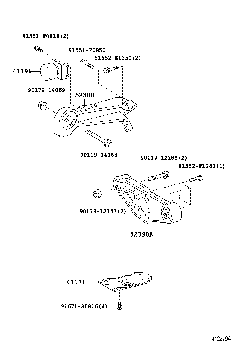 41303-52020 COUPLING SUB-ASSY, ELECTRO MAGNETIC CONTROL product image