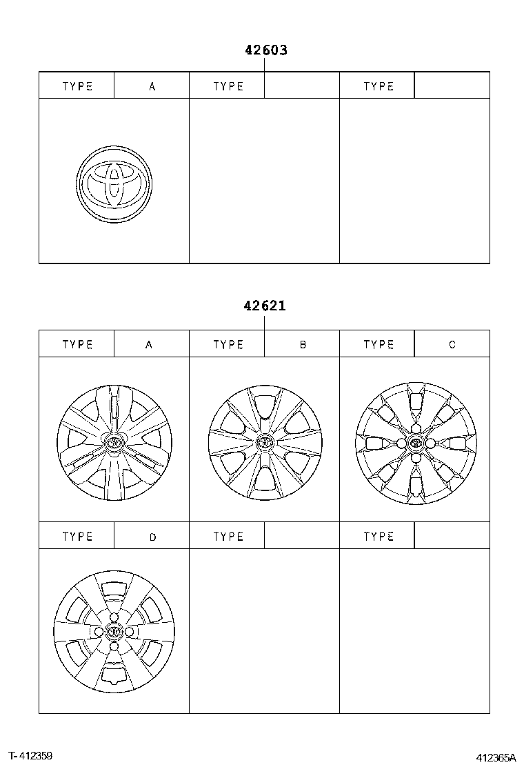 42611-52503 WHEEL, DISC product image