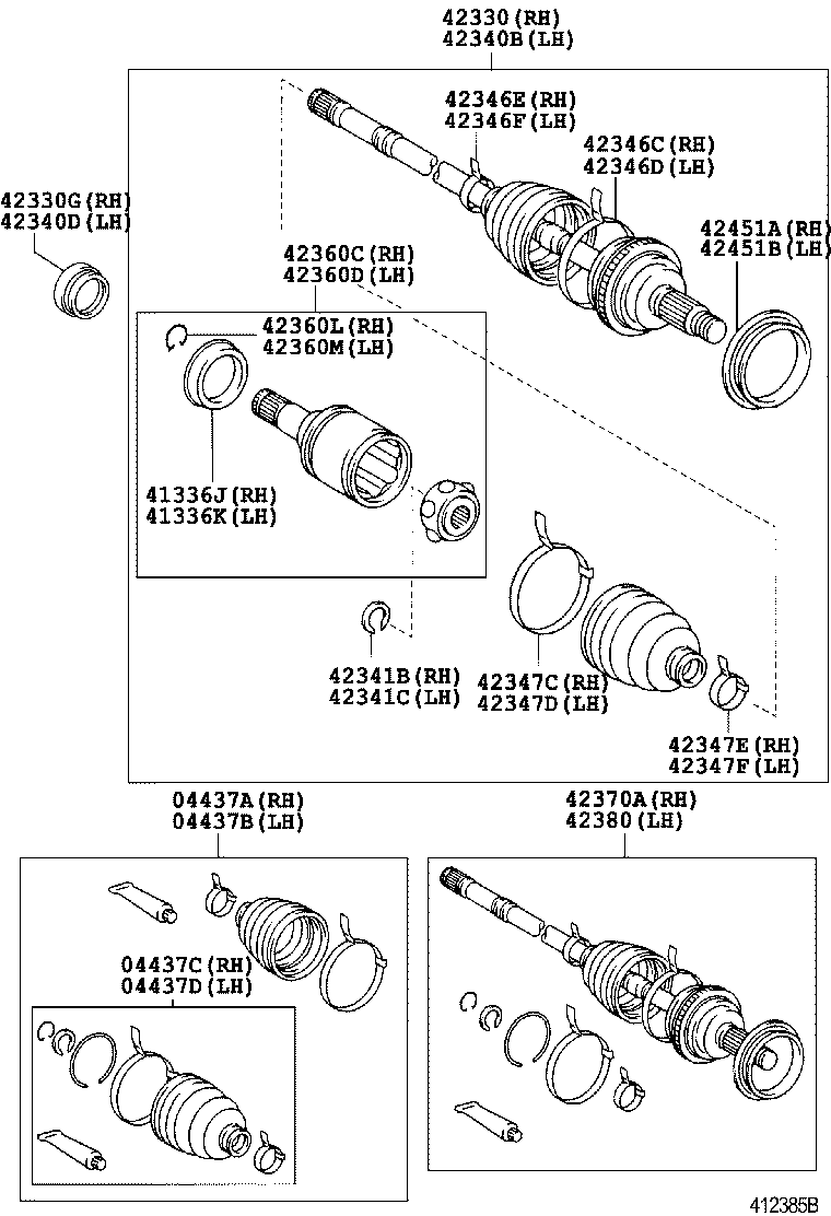 42431-33140 DISC, REAR product image