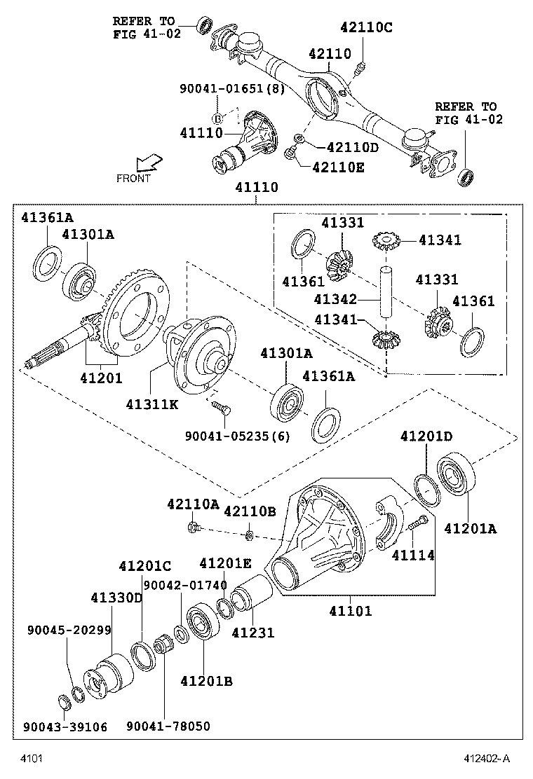 41330-B1031 COUPLING ASSY, TRANSMISSION product image