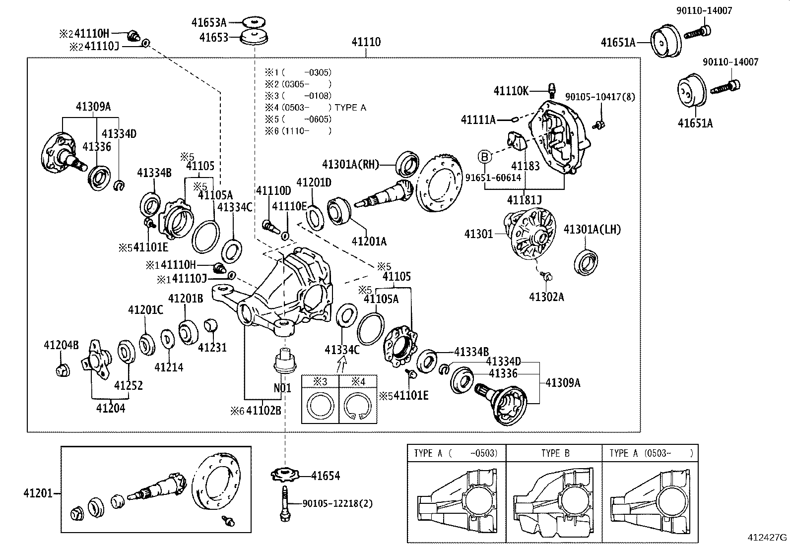 41102-40020 Toyota Reference Part product image