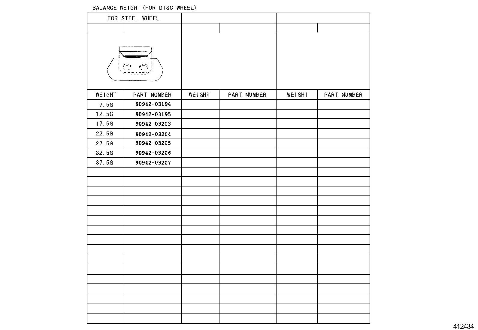 42602-06010 CAP, WHEEL product image