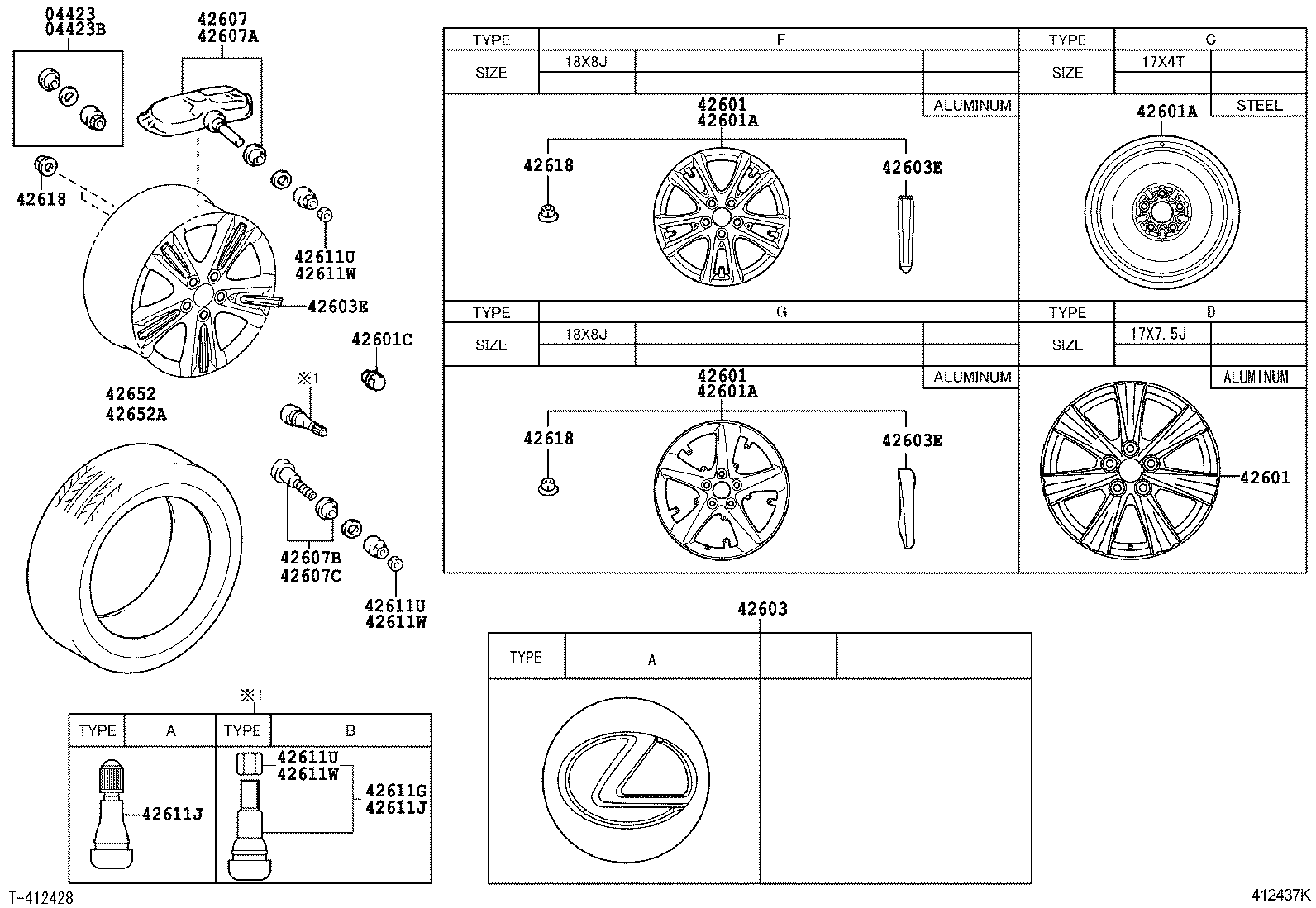 42601-30100 WHEEL, DISC product image