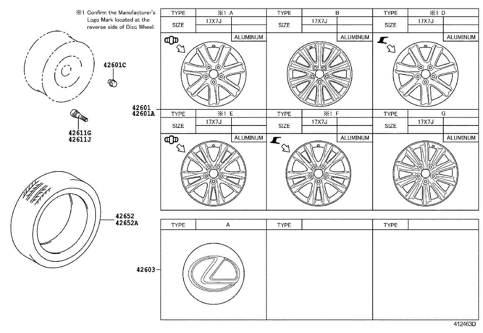 42652-06820 TIRE product image