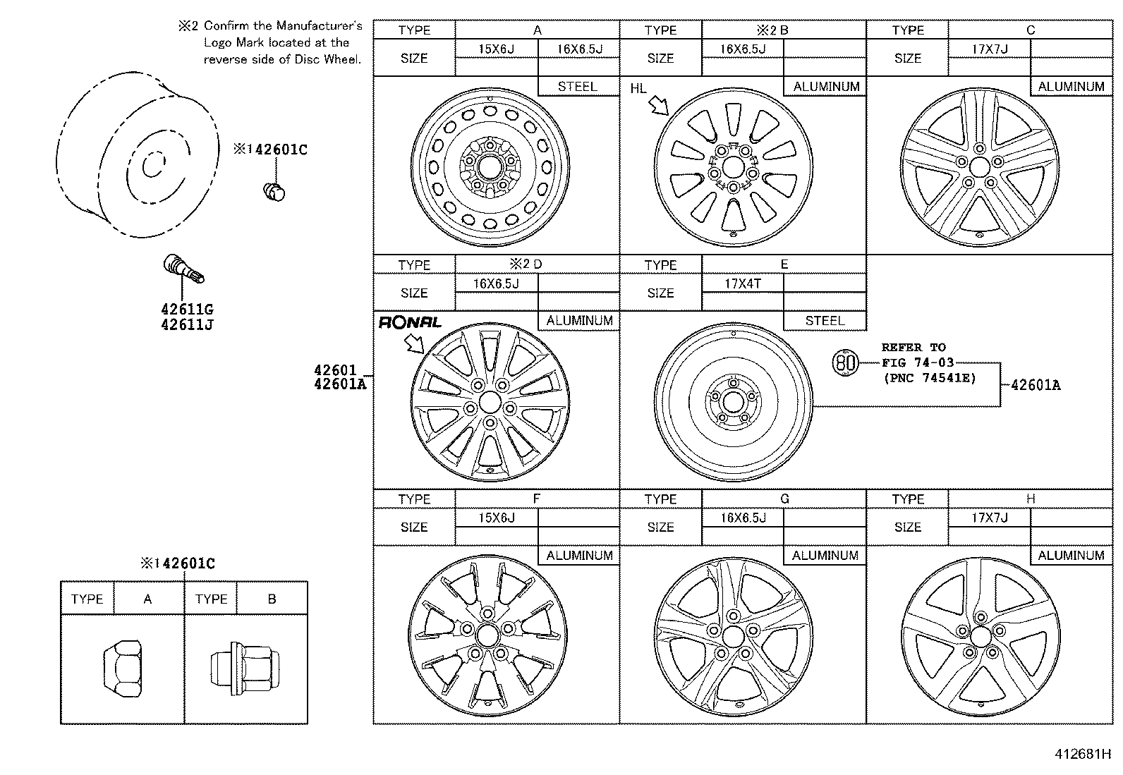 42602-02230 CAP, WHEEL product image