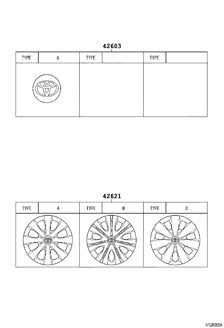 42602-02230 CAP, WHEEL product image