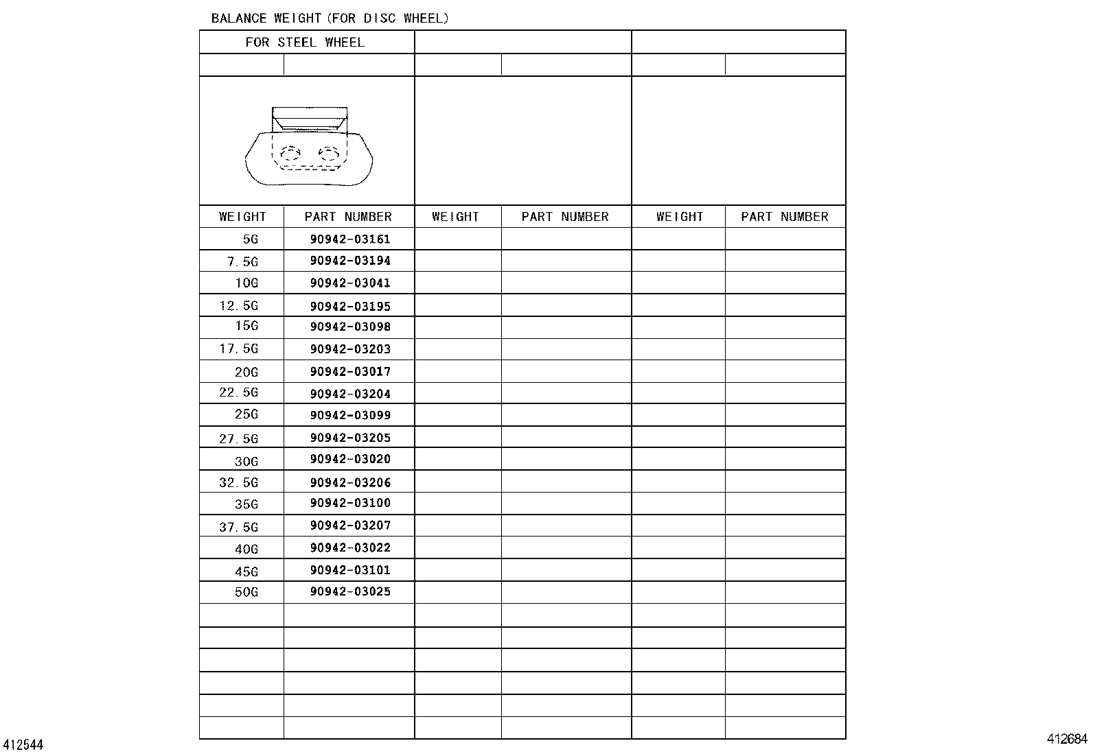 42652-12F20 TIRE product image