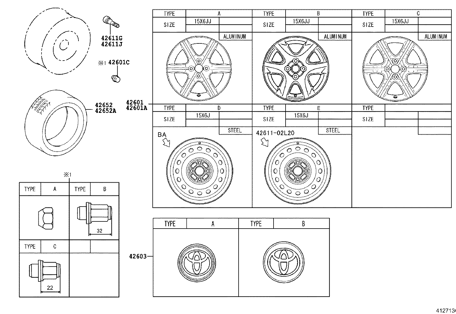 42652-02A00 TIRE product image