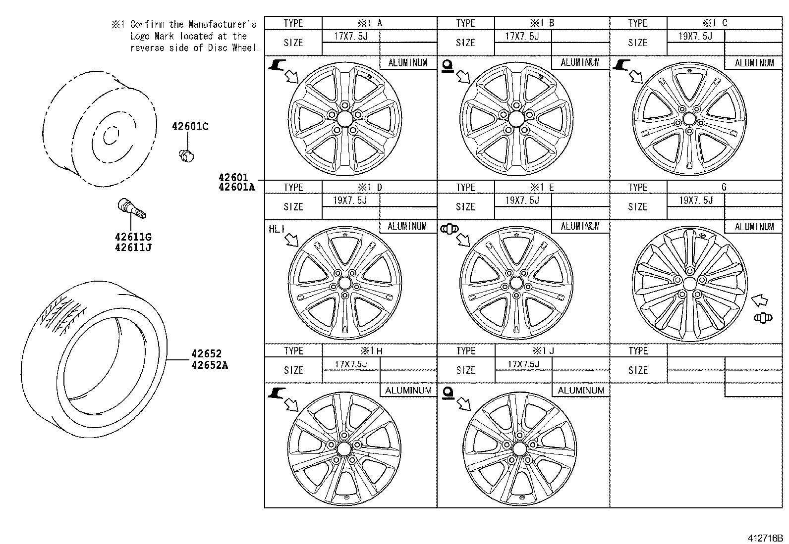 42652-48461 TIRE product image