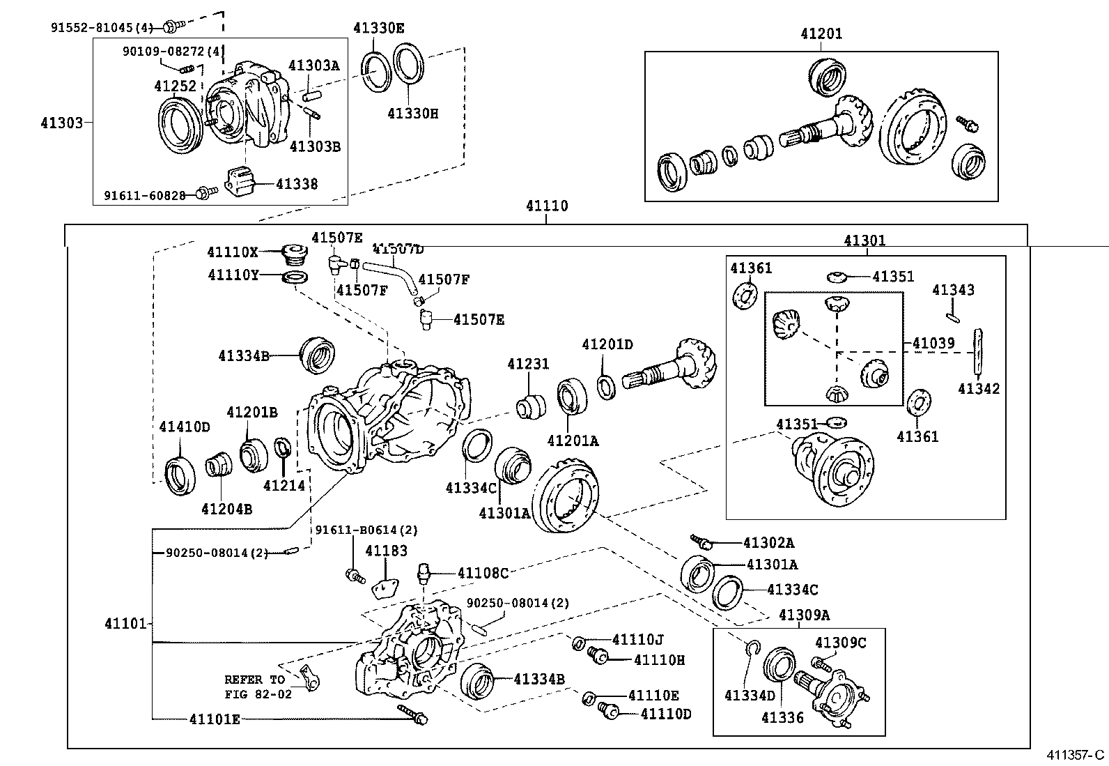 41196-28050 DAMPER, REAR DIFFERENTIAL DYNAMIC product image