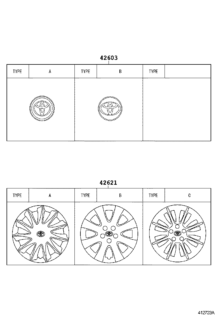 42611-32340 WHEEL, DISC product image