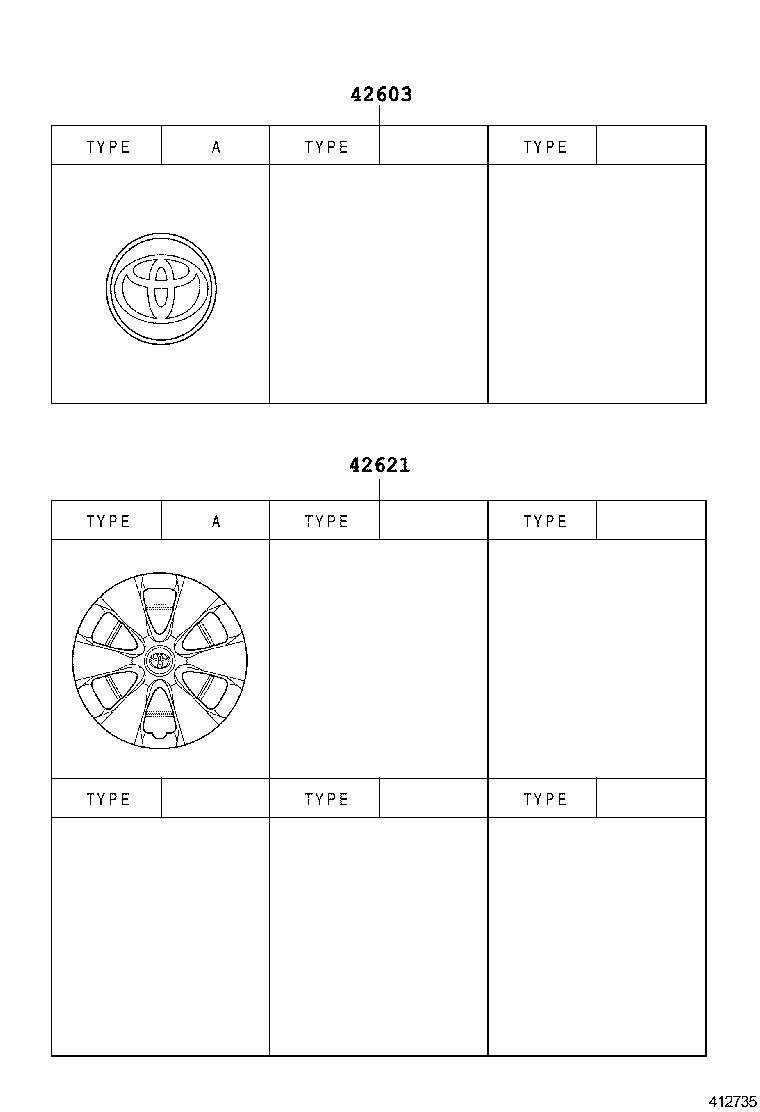 4261A-52010 WHEEL, DISC product image