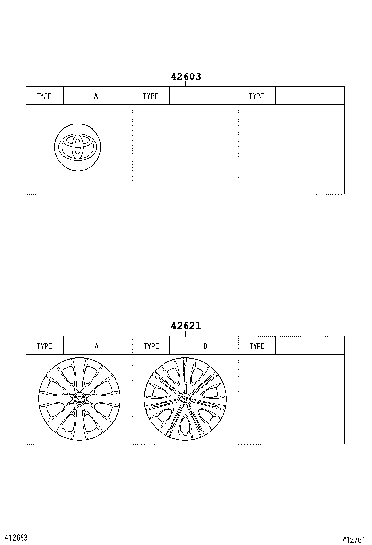 42611-02740 WHEEL, DISC product image