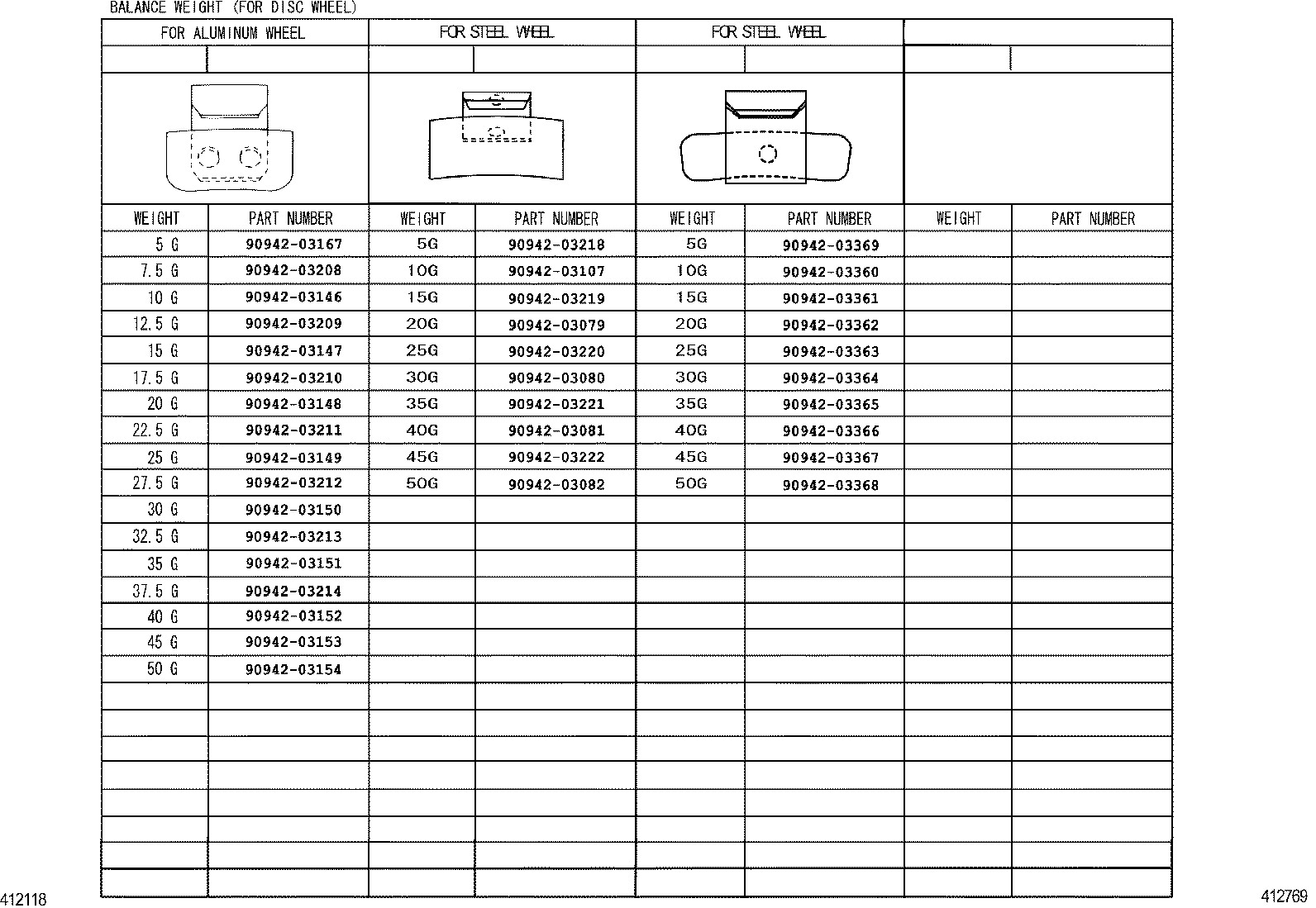 42611-26160 WHEEL, DISC product image