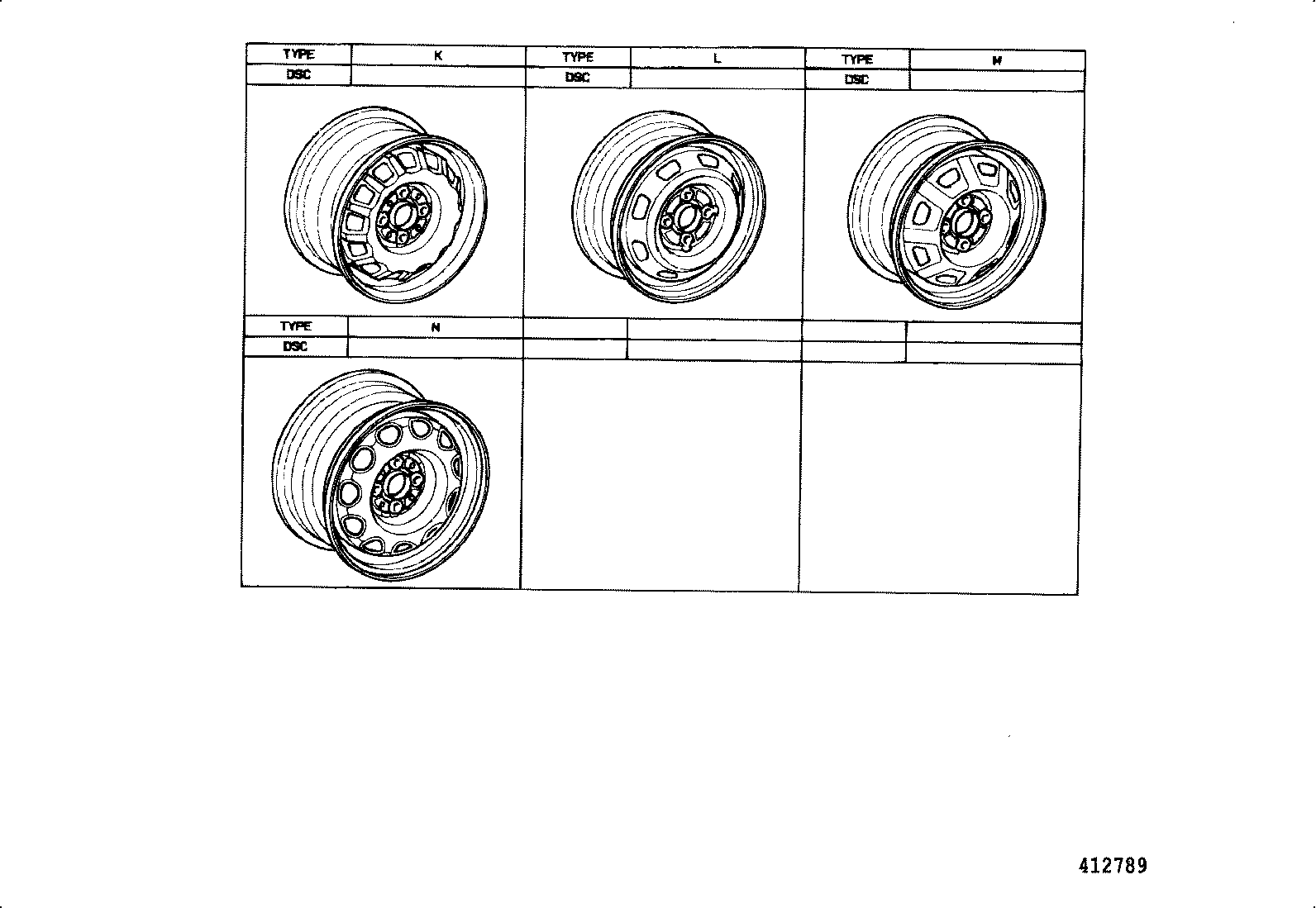 42611-1A080 WHEEL, DISC product image