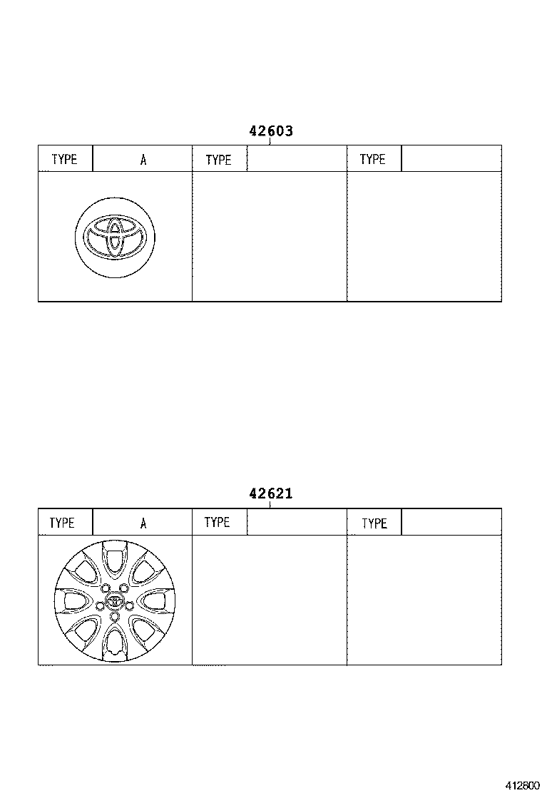42611-72040 WHEEL, DISC product image