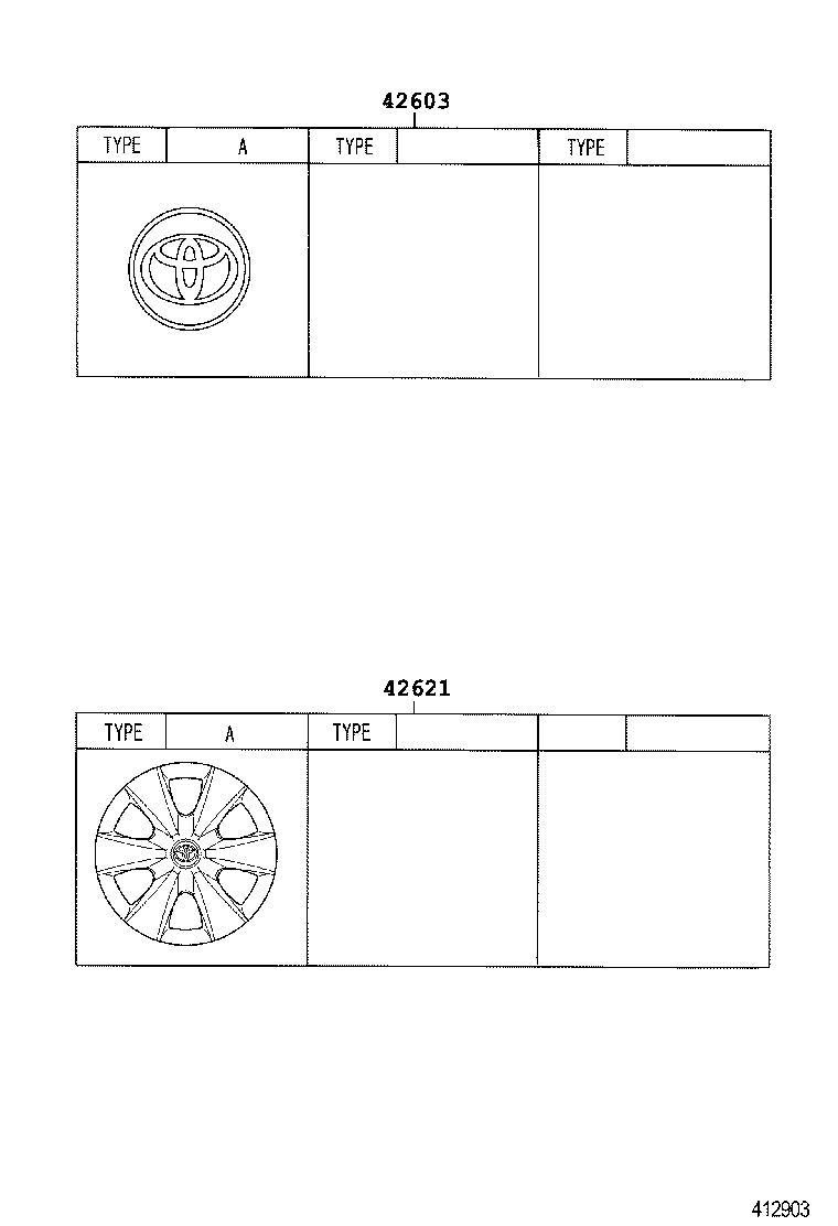 42611-0D560 WHEEL, DISC product image