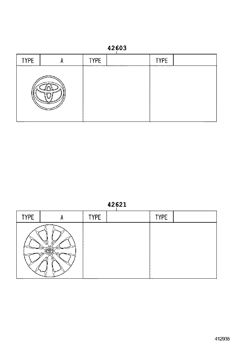 42603-YY220 ORNAMENT SUB-ASSY, WHEEL HUB product image