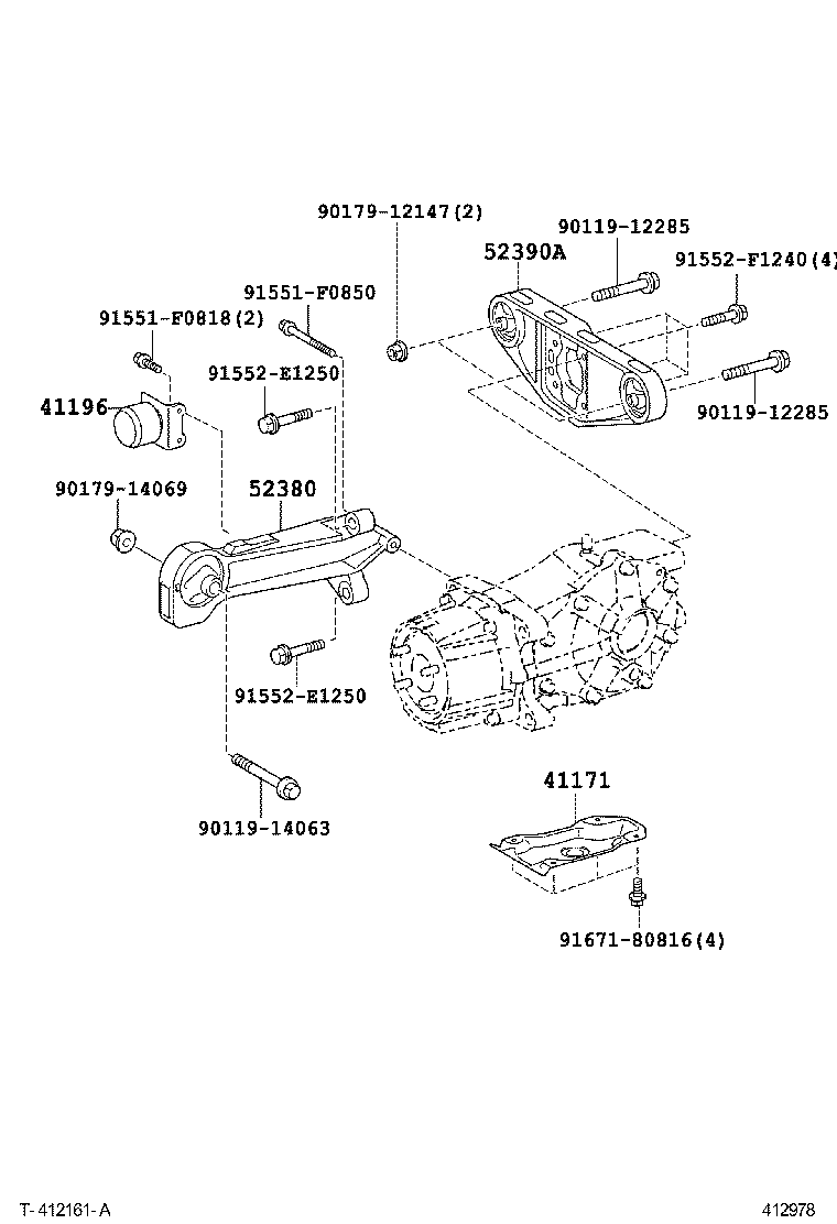 41303-52011 COUPLING ASSY, TRANSMISSION product image