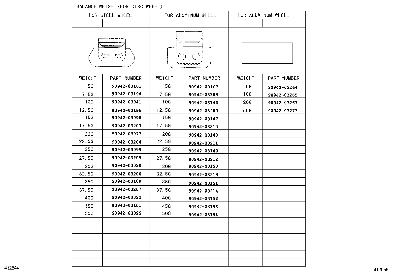 42602-74010 CAP, WHEEL product image