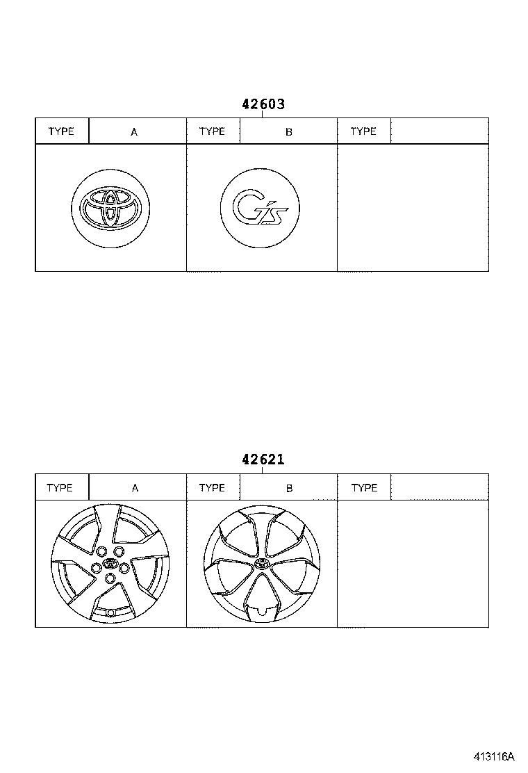 42602-47100 CAP, WHEEL product image