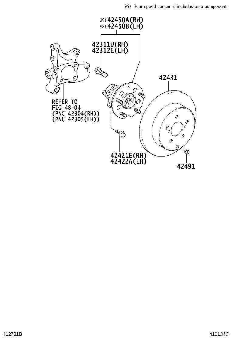 42370-09105 SHAFT ASSY, REAR DRIVE OUTBOARD JOINT, RH product image