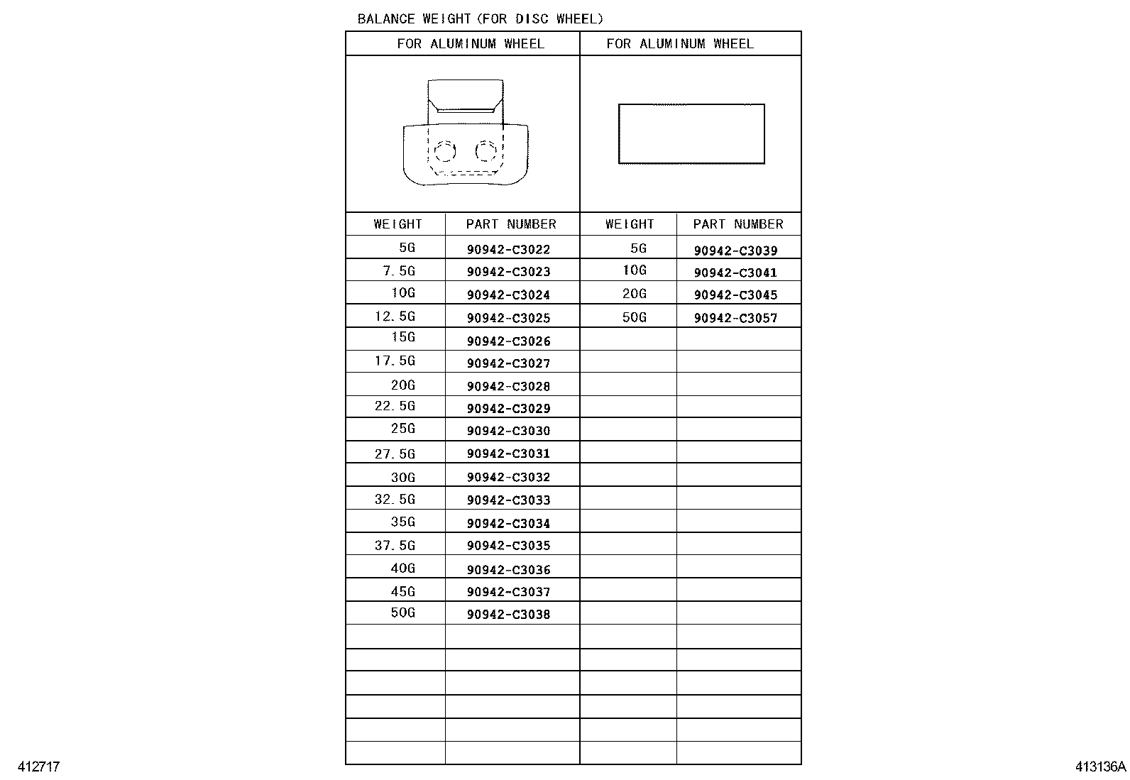 42611-0E030 WHEEL, DISC product image