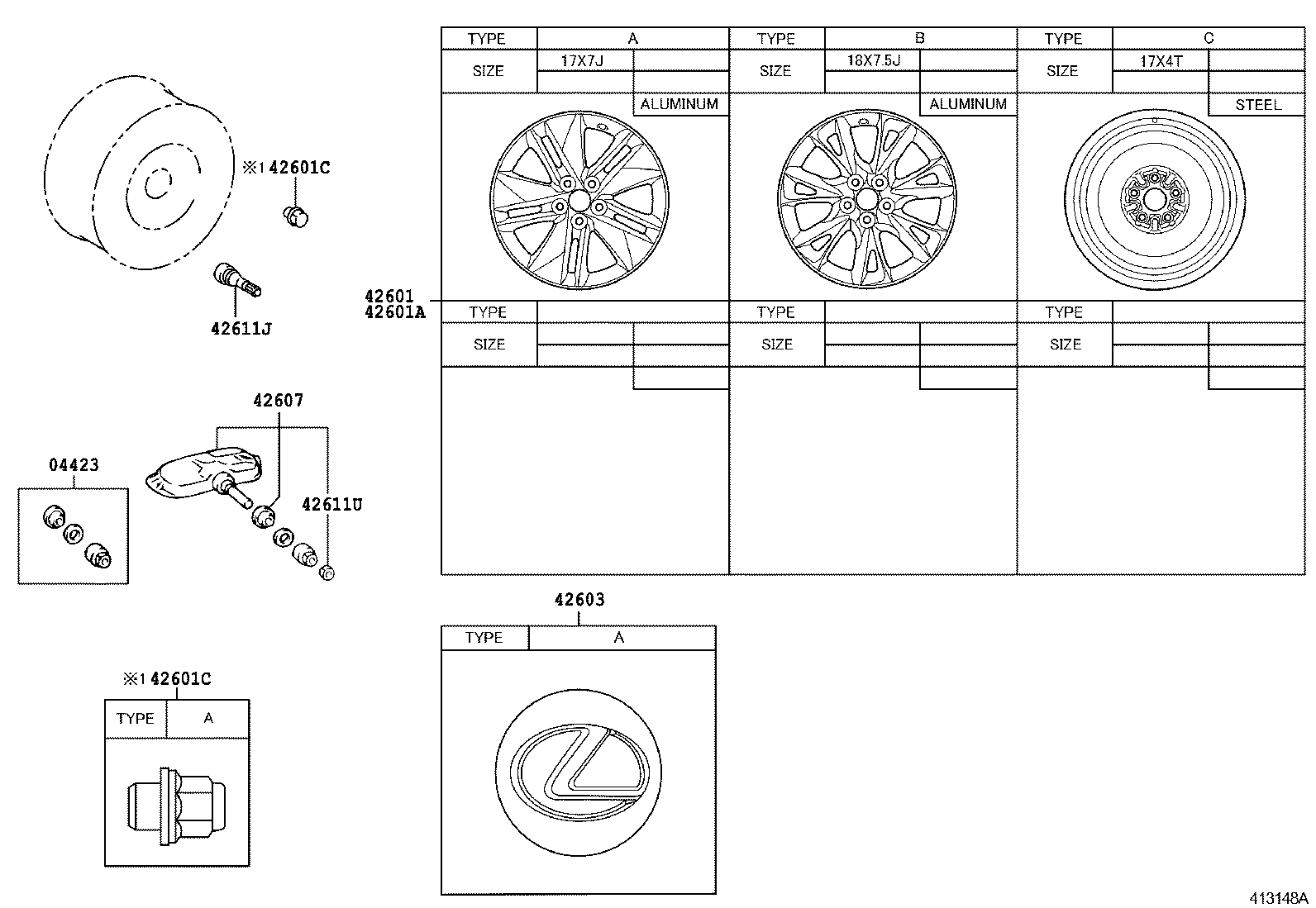 Toyota 90942-05040 CAP, TIRE VALVE