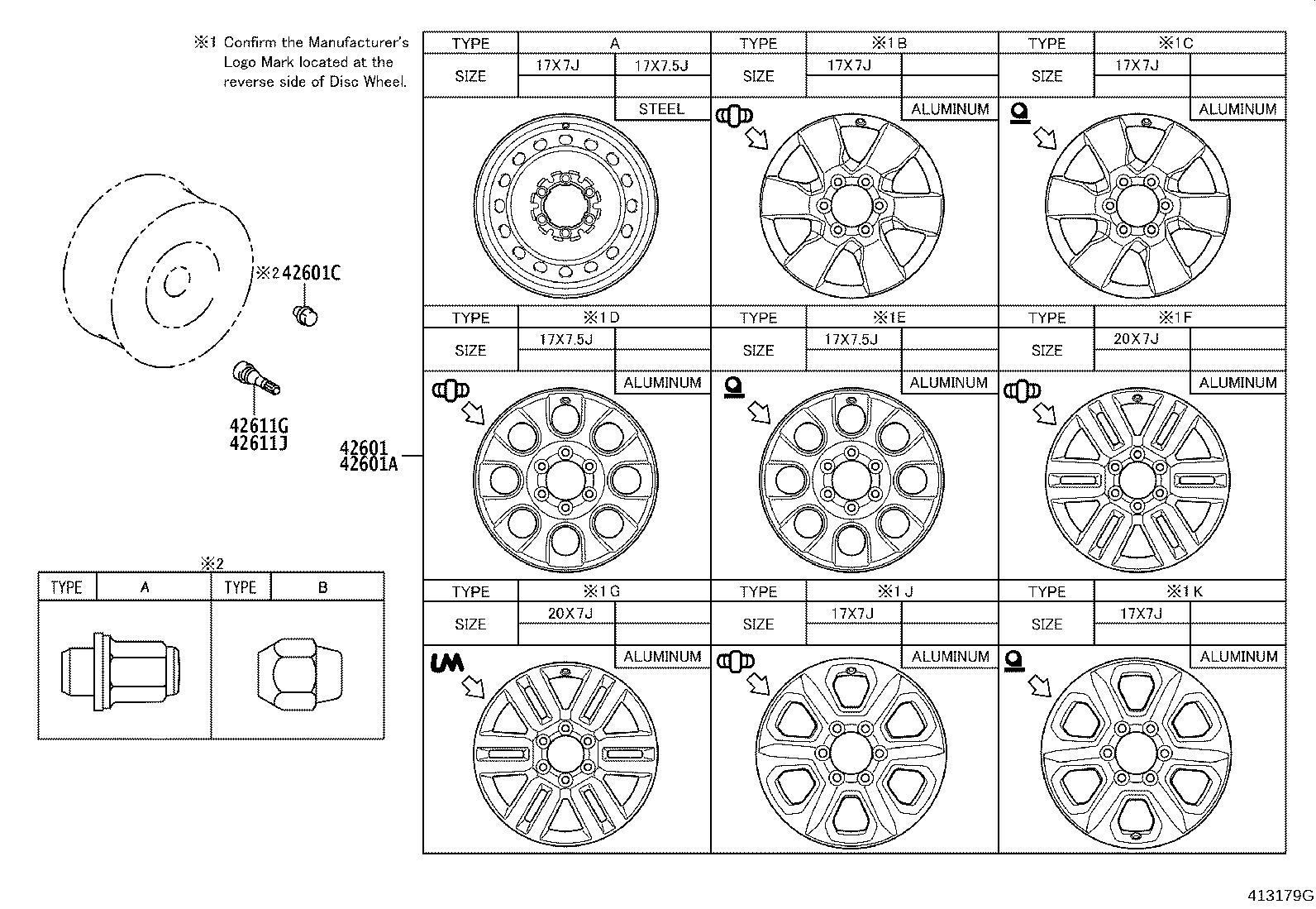 Toyota 4260B-35120 ORNAMENT SUB-ASSY, WHEEL HUB