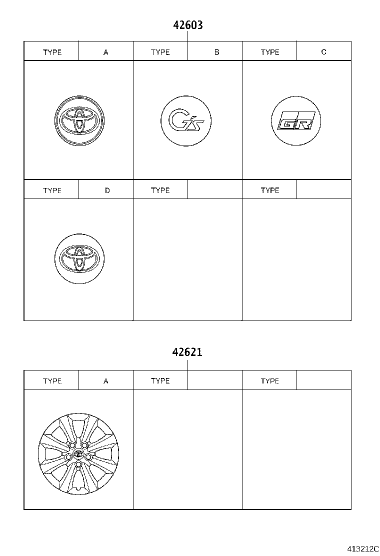 4261A-22020 WHEEL, DISC product image