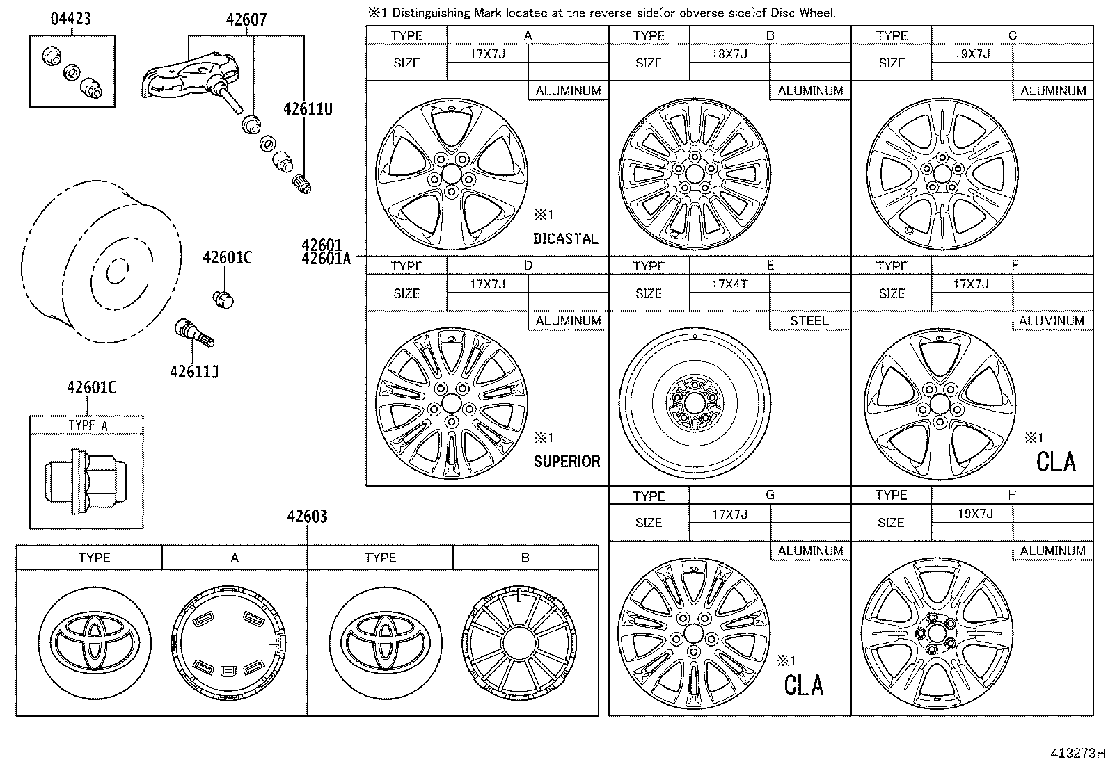 Toyota 42607-0C070 VALVE SUB-ASSY, TIRE PRESSURE MONITOR
