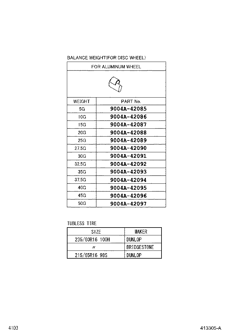 42611-BZ830 WHEEL, DISC product image