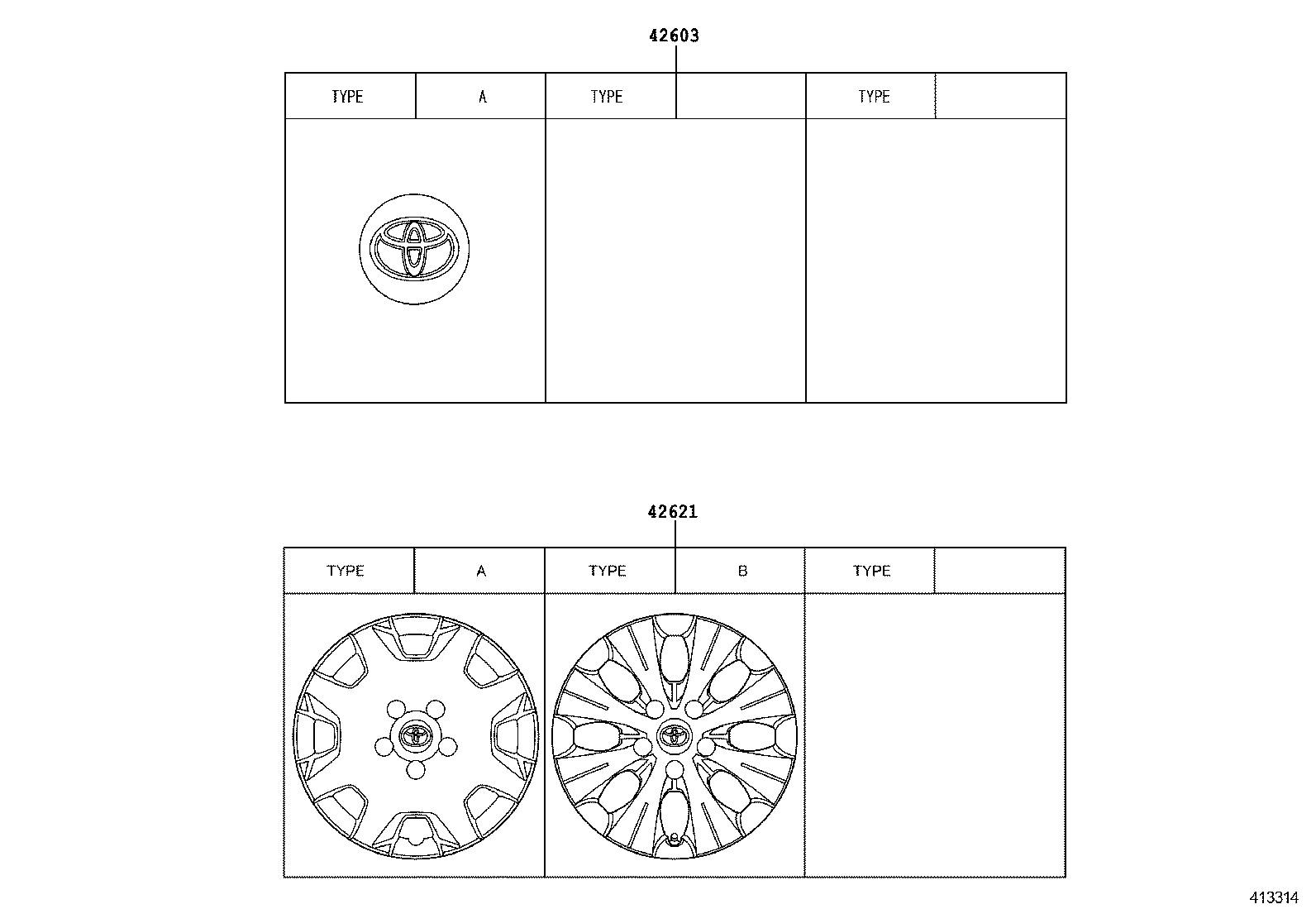42611-28730 WHEEL, DISC product image