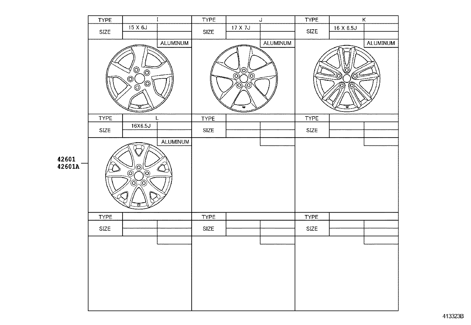 42602-02230 CAP, WHEEL product image