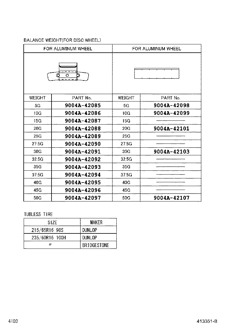 42611-BZ830 WHEEL, DISC product image