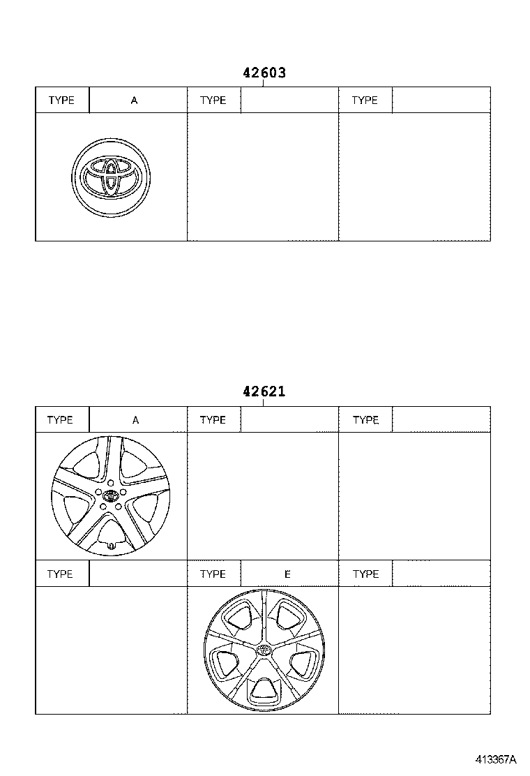 42611-52850 WHEEL, DISC product image