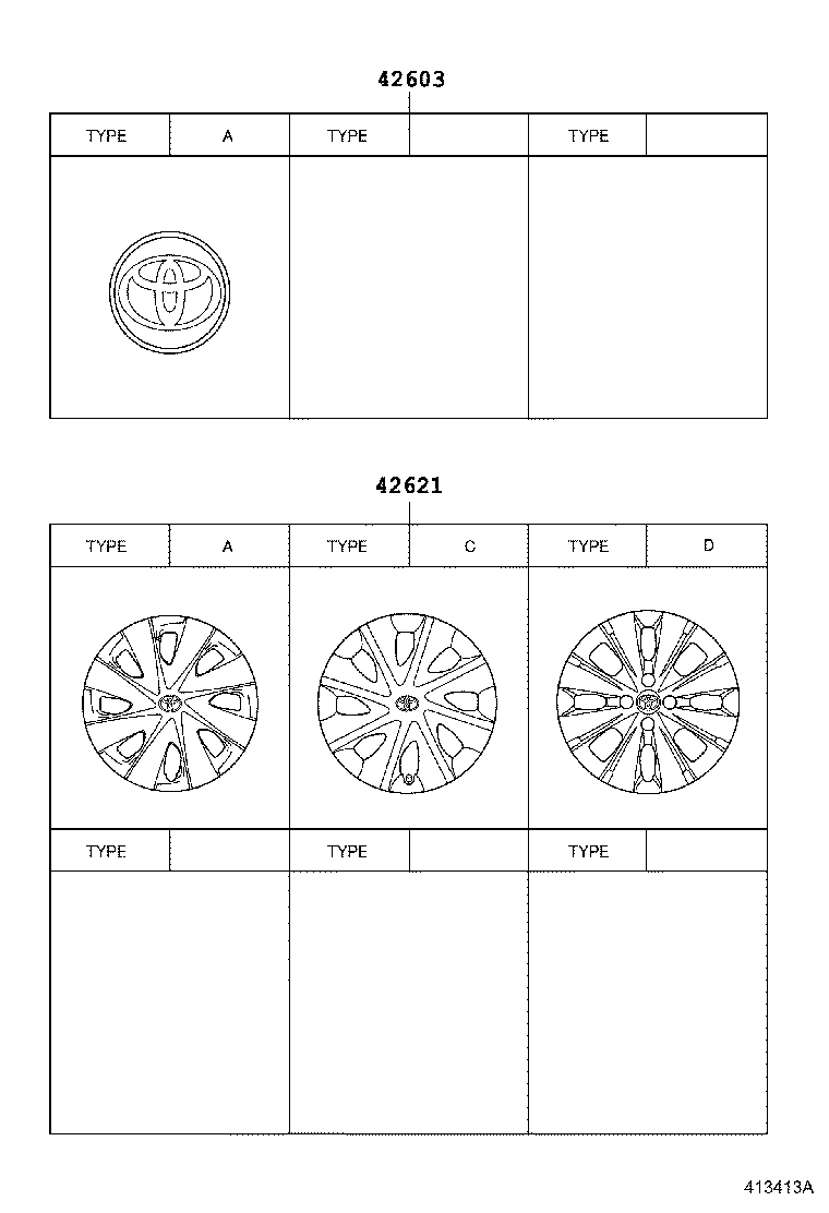 42611-52800 WHEEL, DISC product image