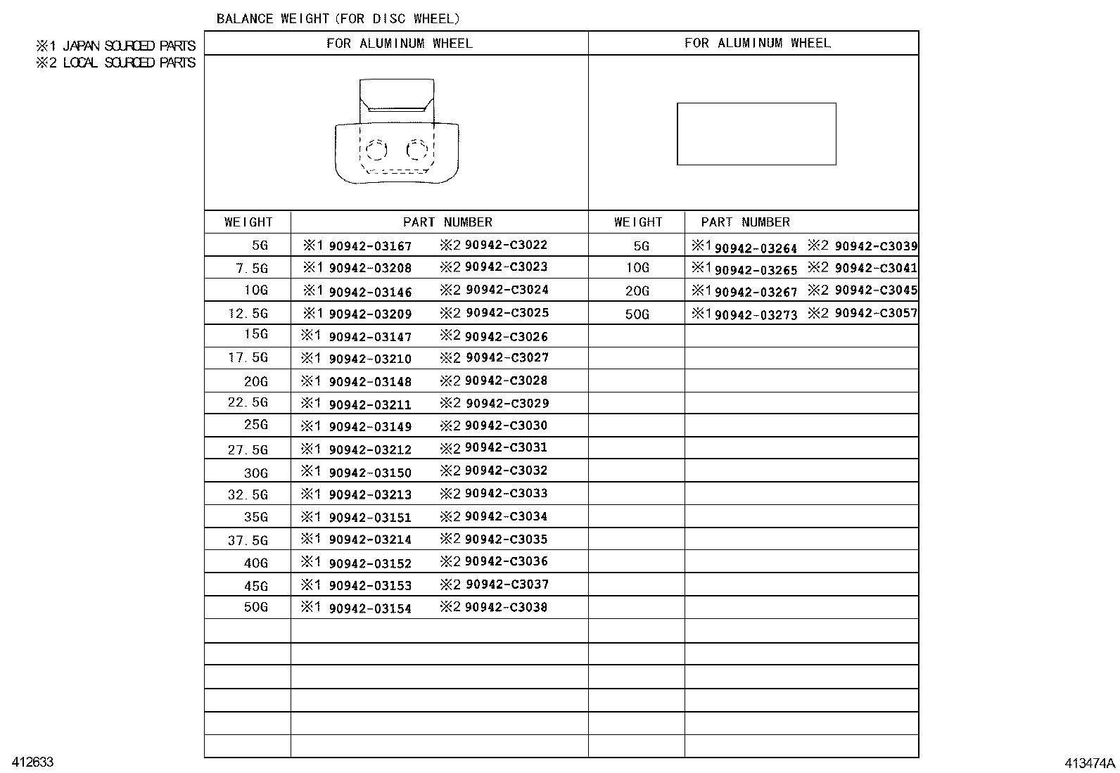 42611-0F020 WHEEL, DISC product image