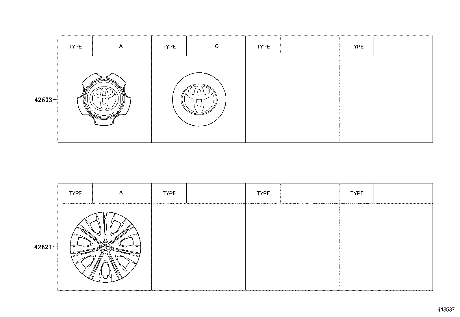42611-0KB31 WHEEL, DISC product image