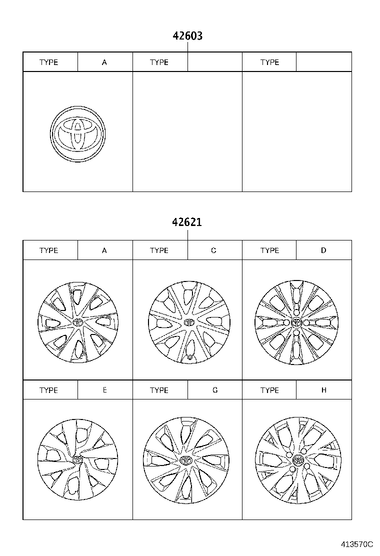 42611-52880 WHEEL, DISC product image