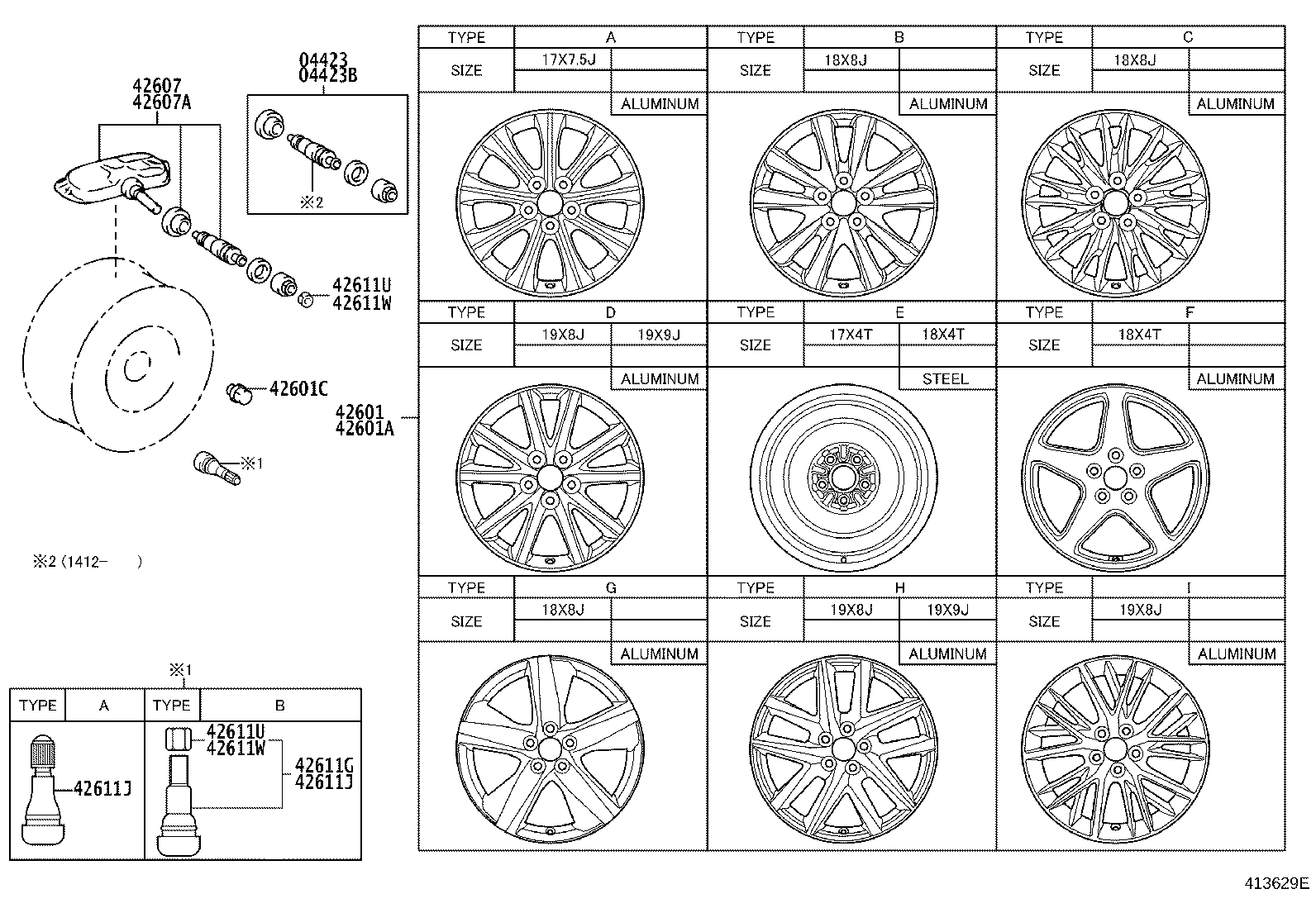 4261A-30171 WHEEL, DISC product image