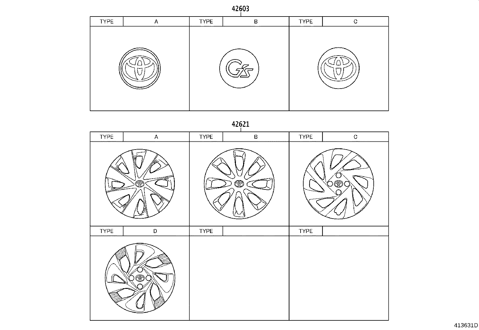 42611-52C10 WHEEL, DISC product image