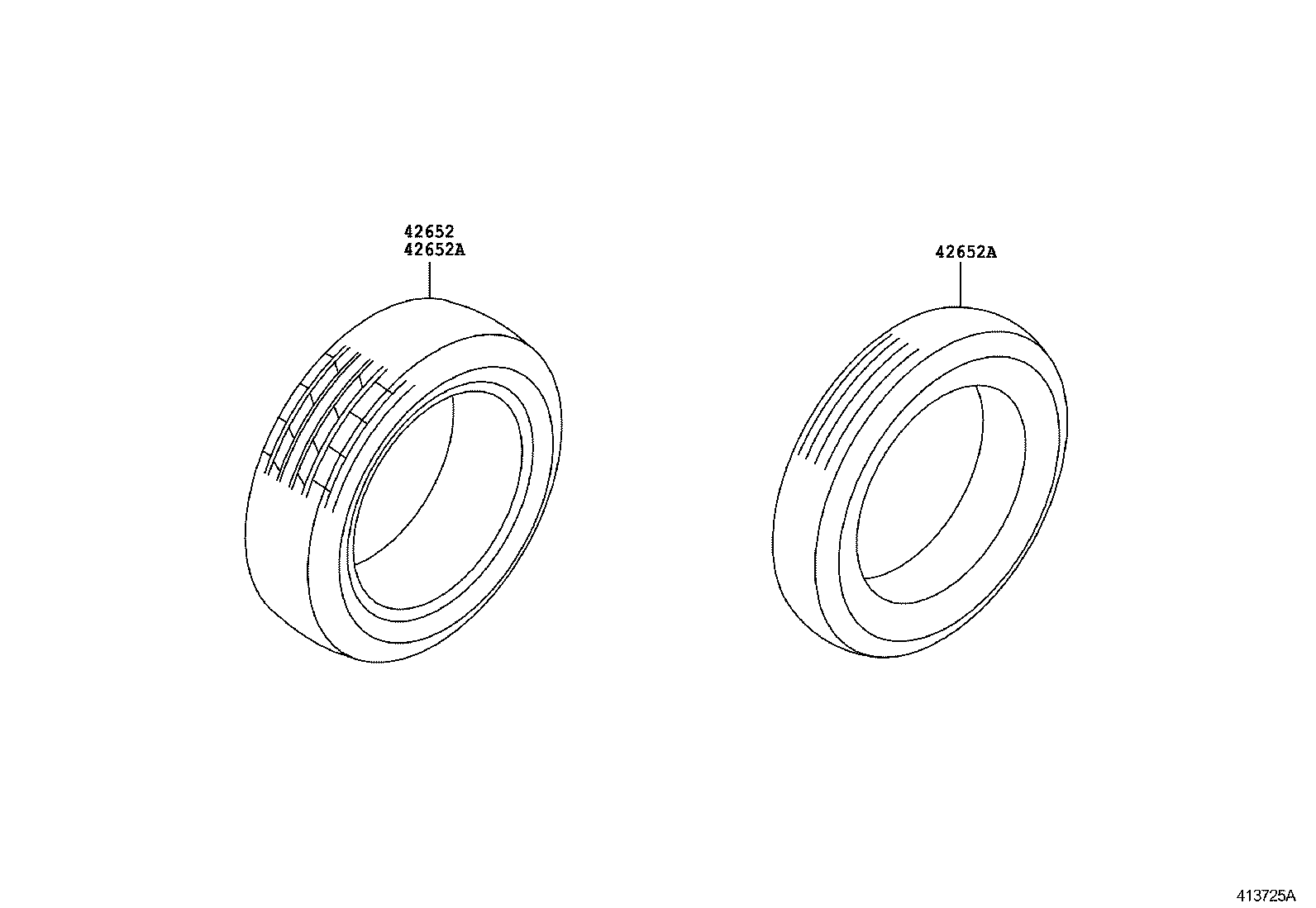 SU003-04715 WHEEL, DISC (FOR SPARE) product image
