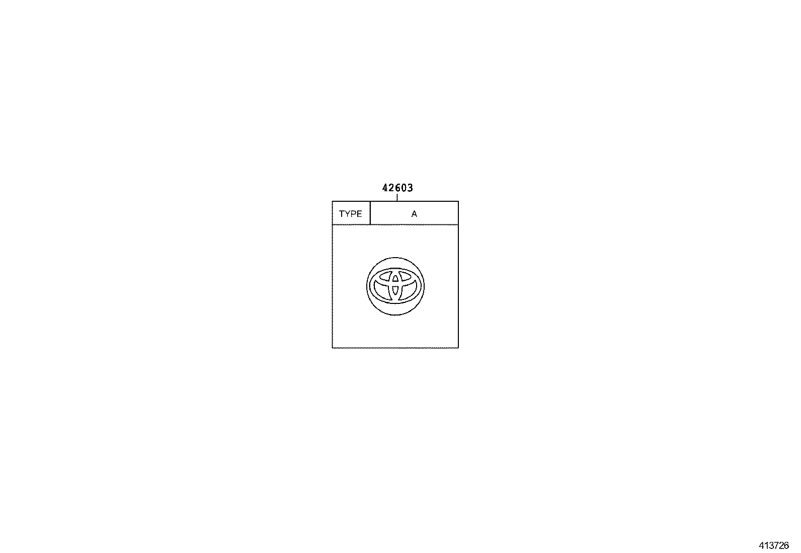 SU003-04715 WHEEL, DISC (FOR SPARE) product image