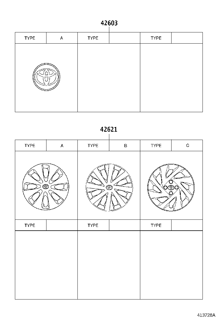 42611-13170 WHEEL, DISC product image