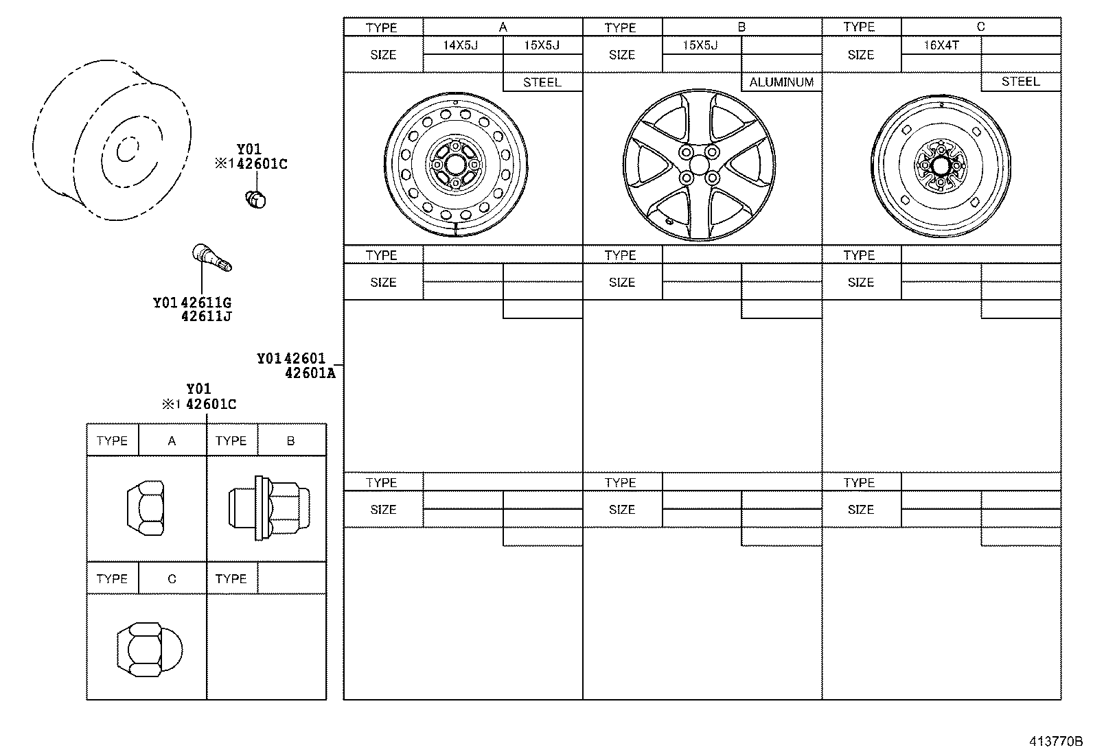 42611-52870 WHEEL, DISC product image