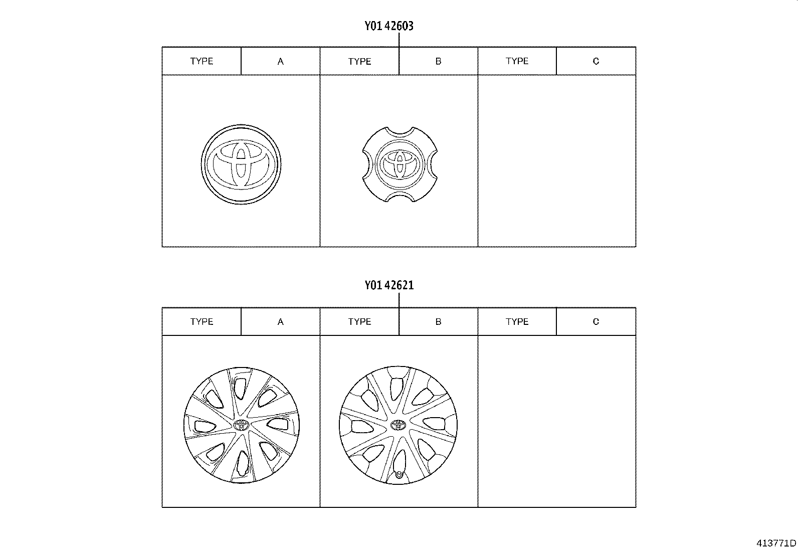 42611-52870 WHEEL, DISC product image