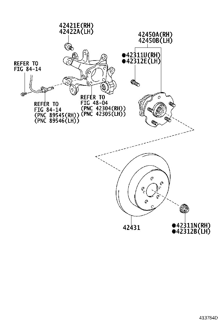 42370-19265 SHAFT ASSY, REAR DRIVE OUTBOARD JOINT, RH product image