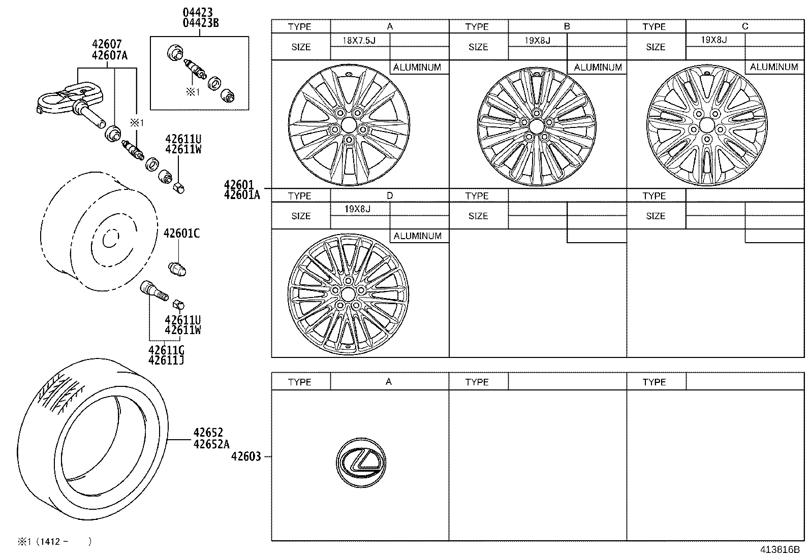 42652-50B22 TIRE product image
